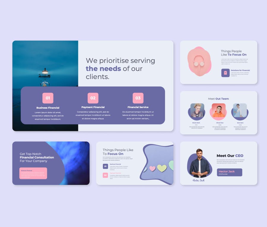 数字金融投资行业PPT模板 - 顶尖PPT