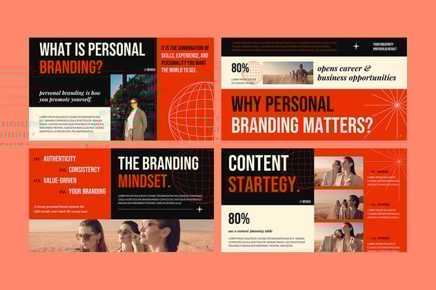 个人品牌介绍宣传PPT模板 - 顶尖PPT