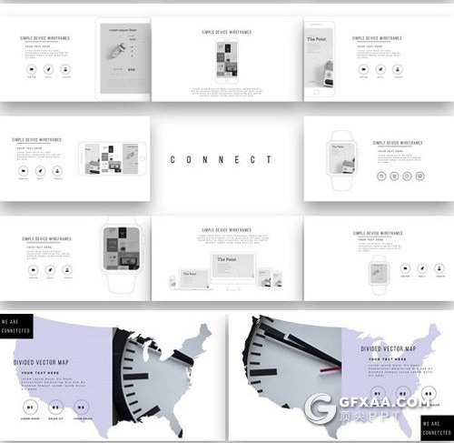 142页音乐公司唱片风格简约高端商务PPT模板 - 顶尖PPT