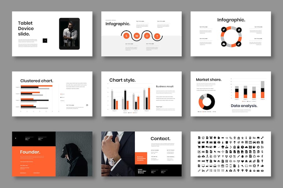 高端大气商业计划企业合作项目汇报团队展示通用PPT模板 - 顶尖PPT