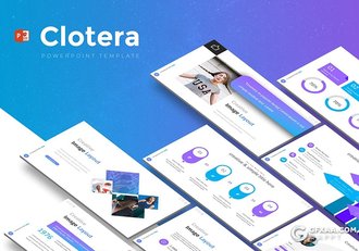 30页国外高端设计年终工作总结计划ppt模板 5种主题配色 - 顶尖PPT