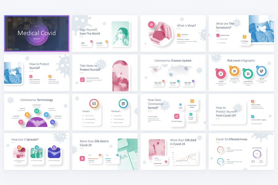 医疗公司年终工作计划总结医学行业通用PPT模板 - 顶尖PPT