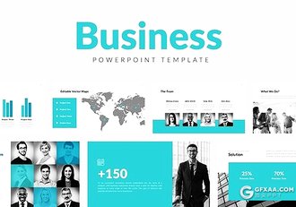 51页欧美风企业介绍会议工作总结计划PPT模板 - 顶尖PPT