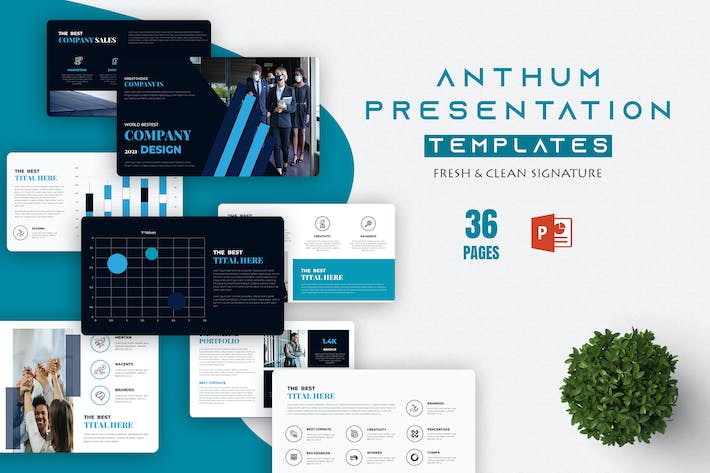 企业商务商业通用PPT模板 - 顶尖PPT