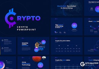 122页深蓝色科技创意线性图形高端商务PPT模板 - 顶尖PPT