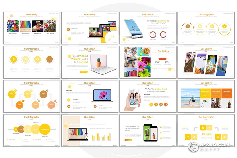 70页国外扁平化商务工作总结计划PPT模板 - 顶尖PPT