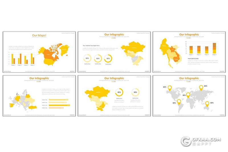 70页国外扁平化商务工作总结计划PPT模板 - 顶尖PPT