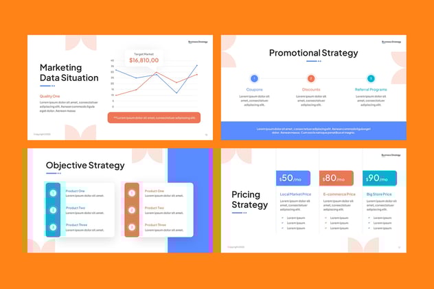 业务战略规划方案执行PPT模板 - 顶尖PPT