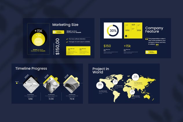 项目启动演讲平台专业主题讲解Keynote模板 - 顶尖PPT