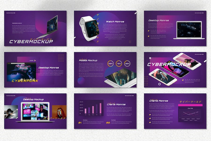 科技主题演讲科幻项目展示PPT模板 - 顶尖PPT