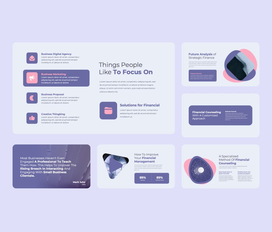 数字金融投资行业PPT模板 - 顶尖PPT