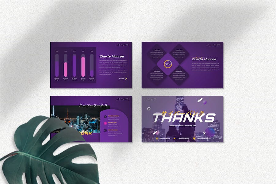 科技主题演讲科幻项目展示PPT模板 - 顶尖PPT