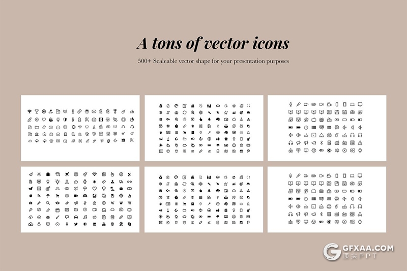 50页极简时尚文艺唯美风格ppt模板 - 顶尖PPT