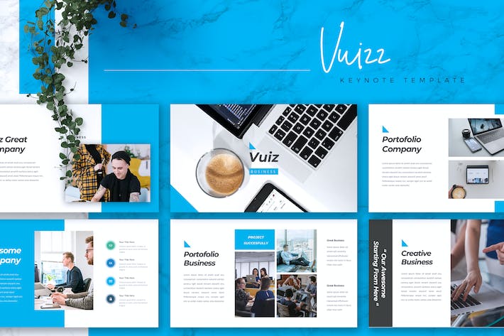 企业商务品牌宣传推广Keynote模板 - 顶尖PPT