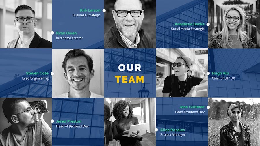 商业计划企业合作建议书企业团队介绍商务通用PPT模板 - 顶尖PPT