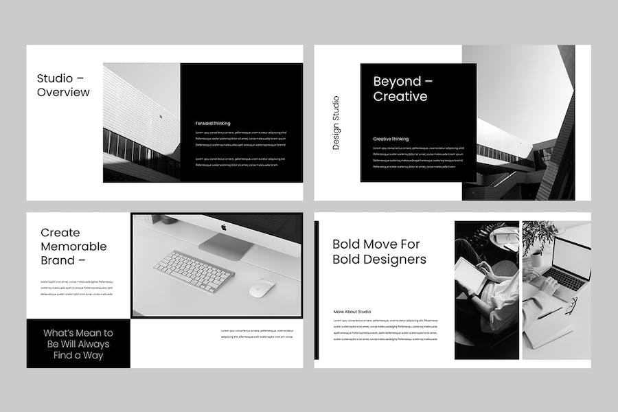 极简风格商务办公通用PPT模板 - 顶尖PPT