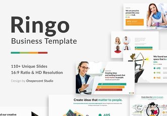 117页国外高端企业团队介绍工作汇报商务通用PPT模板 - 顶尖PPT