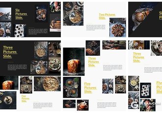 99页西式餐饮美食介绍展示分析PPT模板 - 顶尖PPT