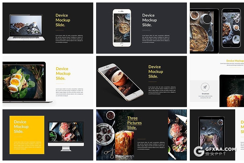 99页西式餐饮美食介绍展示分析PPT模板 - 顶尖PPT