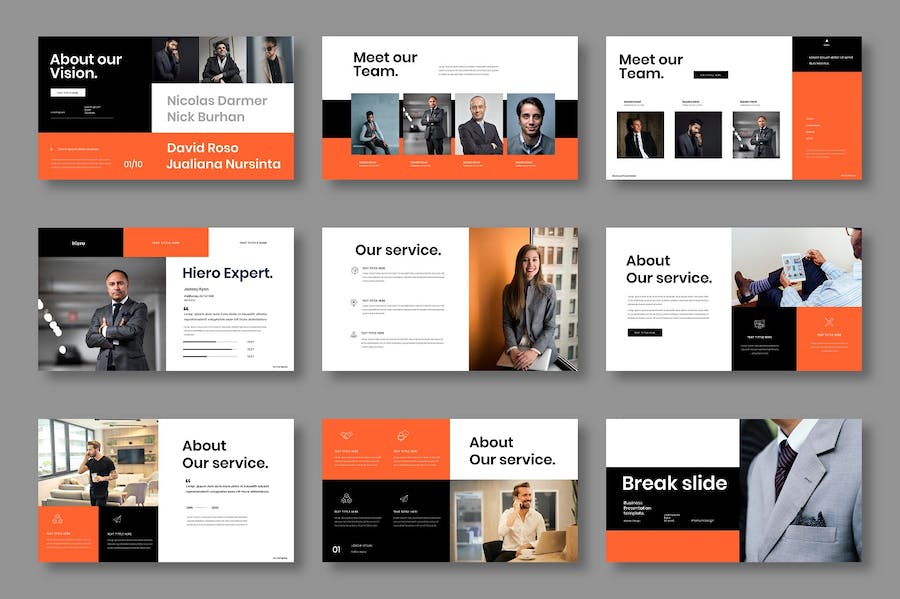 高端大气商业计划企业合作项目汇报团队展示通用PPT模板 - 顶尖PPT