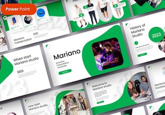 年度汇报企业项目合作PPT模板 - 顶尖PPT