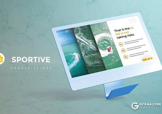 30页户外体育项目介绍Google slides模板 5种主题配色 - 顶尖PPT