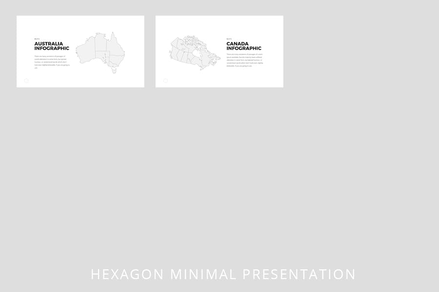 几何创意设计展示Keynote模板 - 顶尖PPT