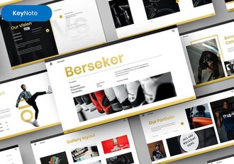 商务企业服务推广宣传Keynote模板 - 顶尖PPT