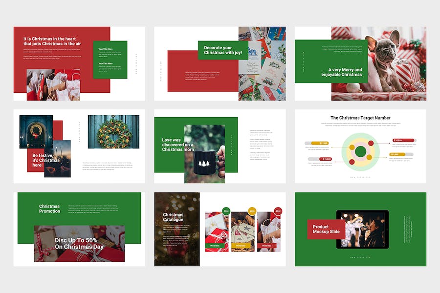 圣诞节活动促销策划营销方案PPT模板 - 顶尖PPT