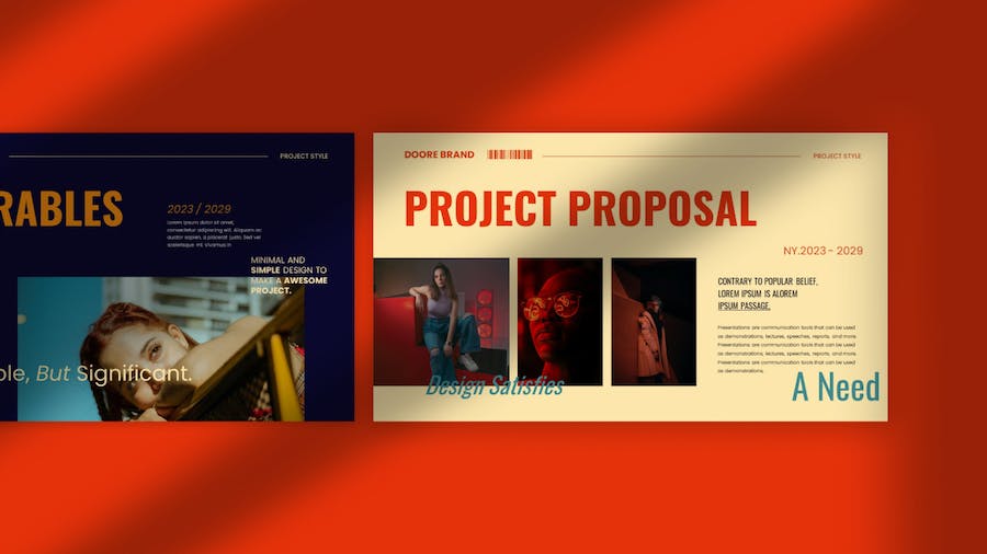 暗色系品牌建设项目提案Keynote主题演讲 - 顶尖PPT