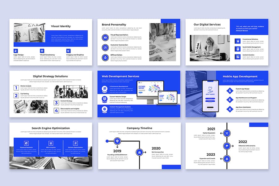商务演讲展示设计方案PPT模板 - 顶尖PPT