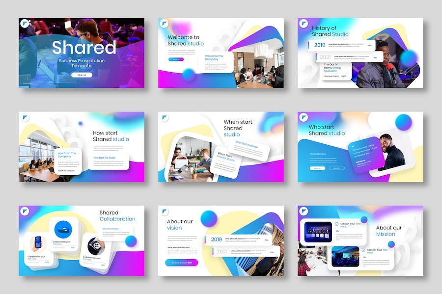 业务合作展示商务通用PPT模板 - 顶尖PPT