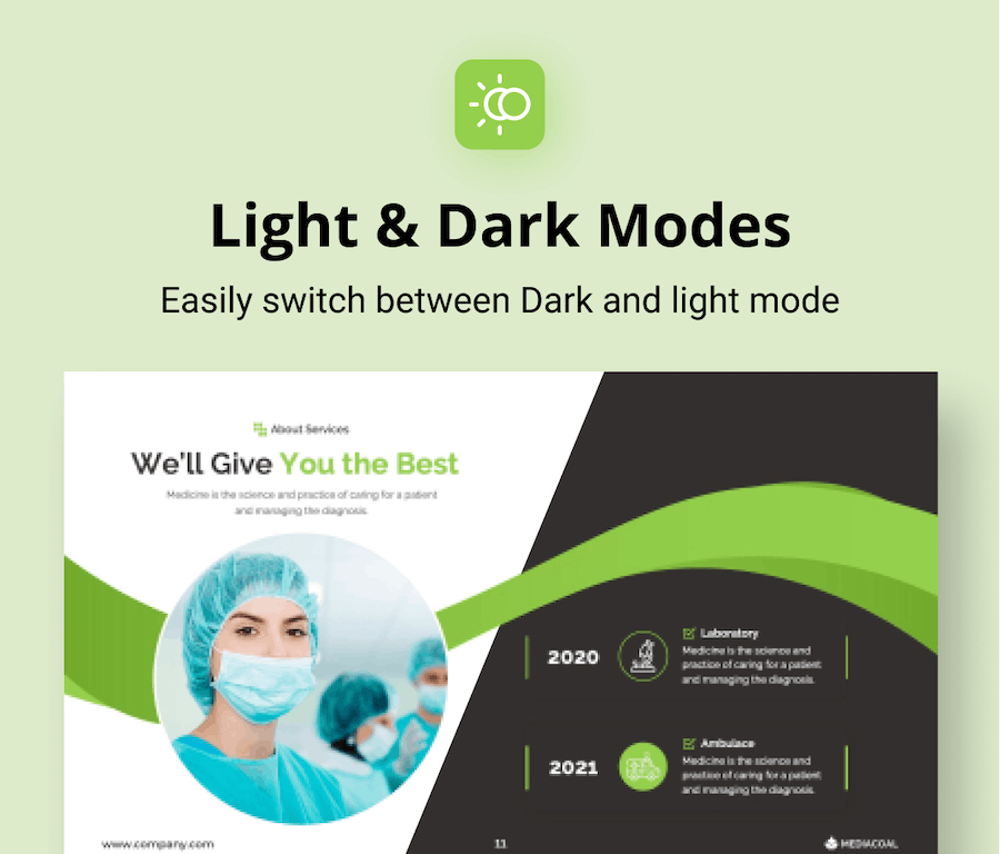 国外医疗行业专业质感PPT模板 - 顶尖PPT