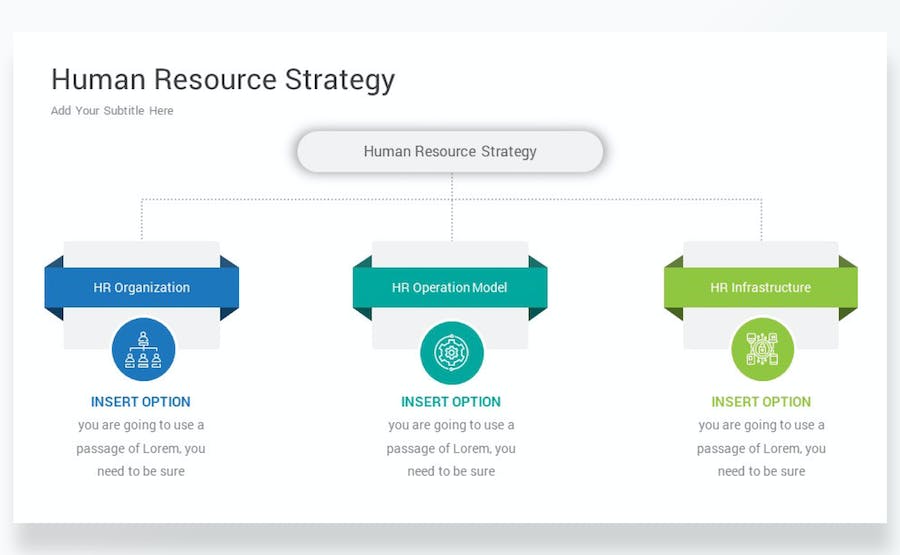 商业战略规划思维导图展示Keynote模板 - 顶尖PPT