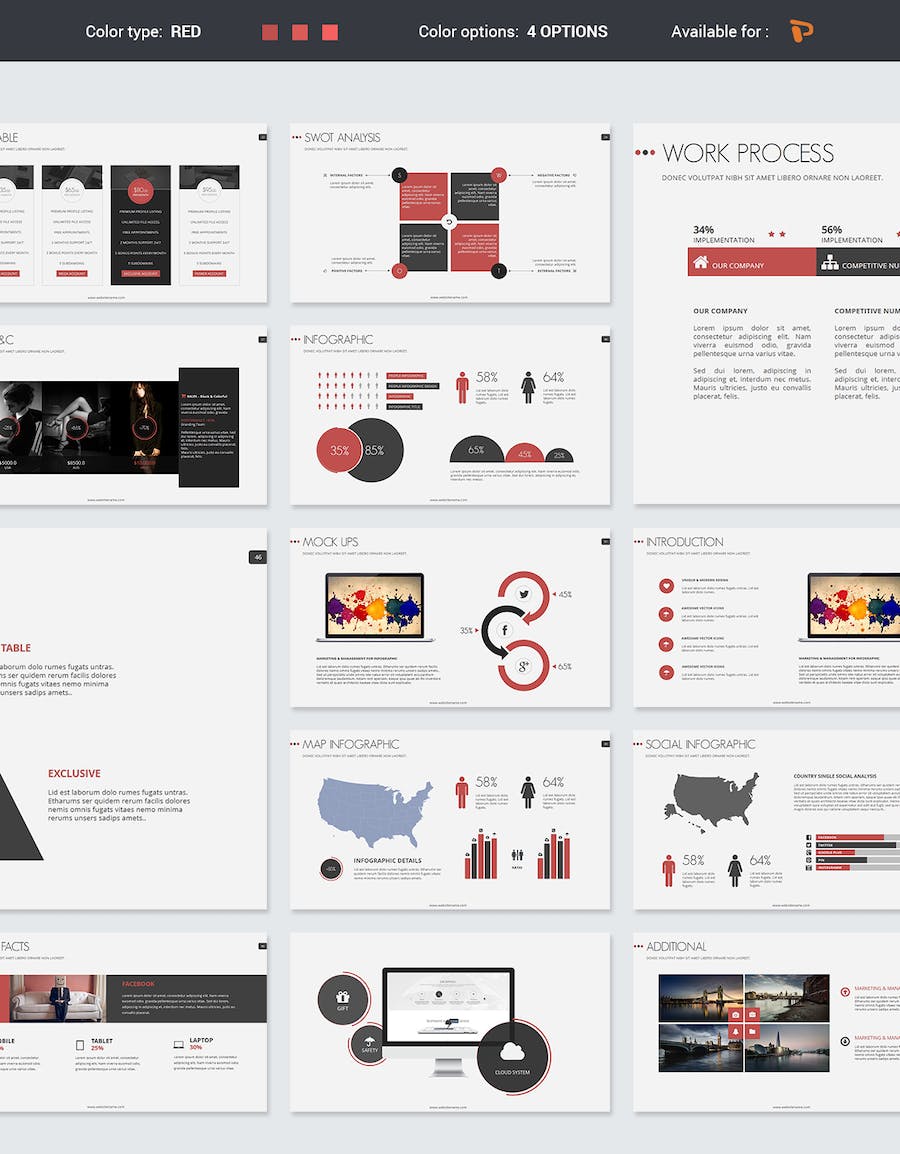 国外简约商务商用计划总结汇报通用PPT模板 - 顶尖PPT