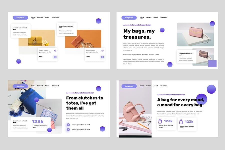 时尚配饰产品推介宣传营销展示方案PPT模板 - 顶尖PPT