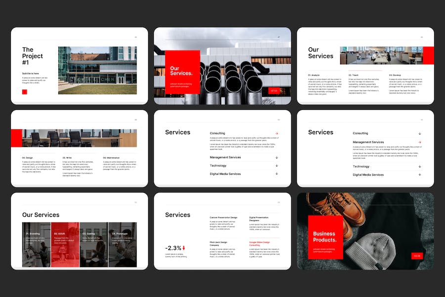 极简风格商务业务合作keynote模板 - 顶尖PPT