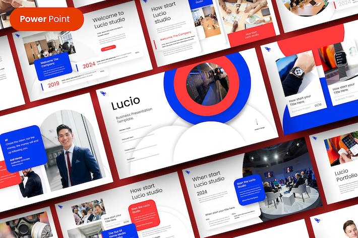 高端商务企业公司团队展示PPT模板 - 顶尖PPT