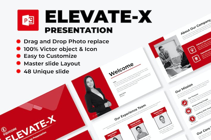 商业提升演讲展示PPT模板 - 顶尖PPT