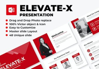 商业提升演讲展示PPT模板 - 顶尖PPT