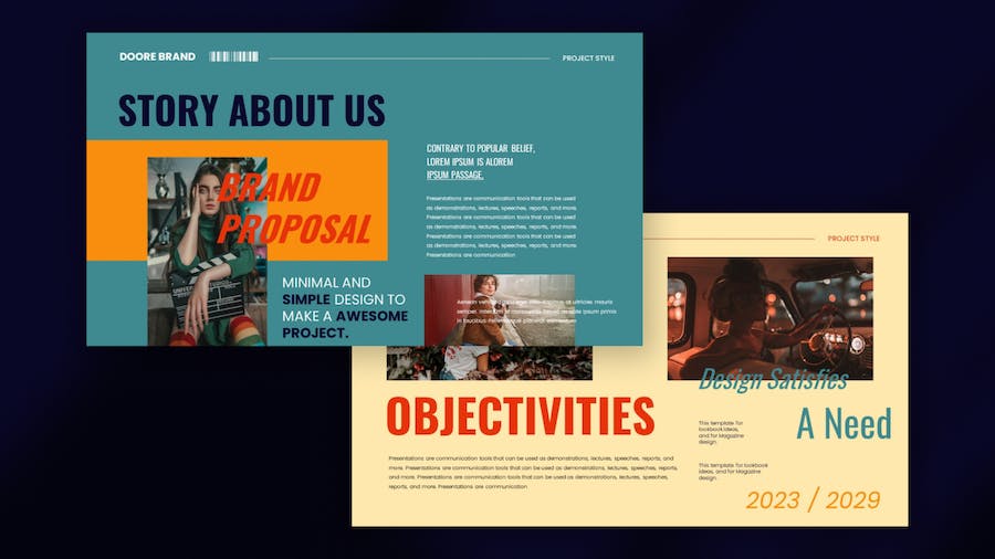 暗色系品牌建设项目提案Keynote主题演讲 - 顶尖PPT