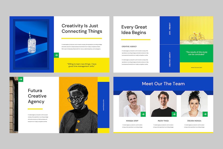 未来科技创意商务宣传推广Keynote模板 Retry - 顶尖PPT