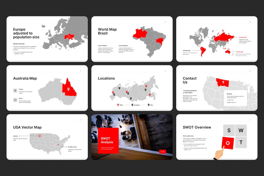 极简风格商务业务合作keynote模板 - 顶尖PPT