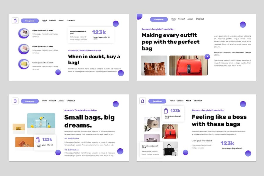 时尚配饰产品推介宣传营销展示方案PPT模板 - 顶尖PPT