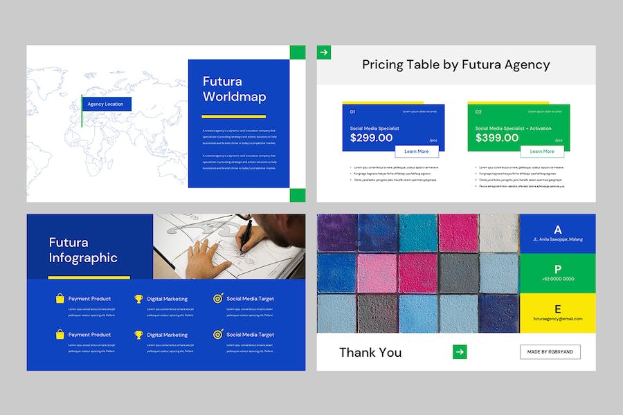 未来科技创意商务宣传推广Keynote模板 Retry - 顶尖PPT