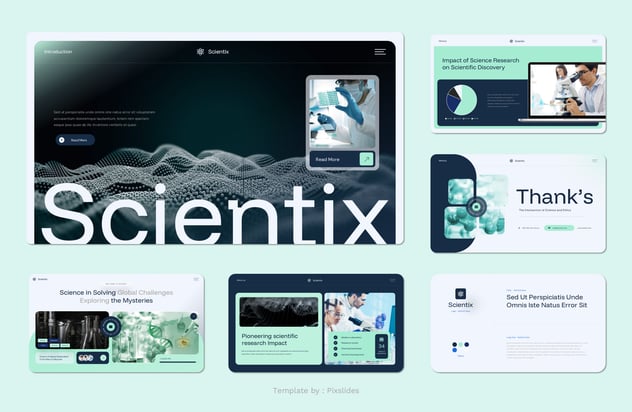学术研究论文发表汇报演讲Keynote模板 - 顶尖PPT