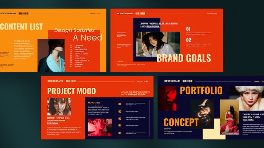 暗色系品牌建设项目提案Keynote主题演讲 - 顶尖PPT