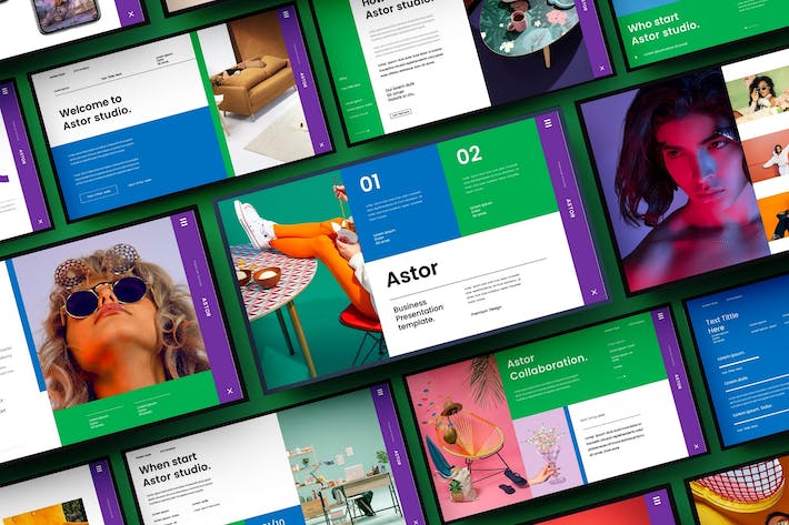 创意商务项目展示方案Keynote模板 - 顶尖PPT