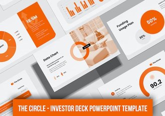 圆形创意商业投资PPT模板 - 顶尖PPT