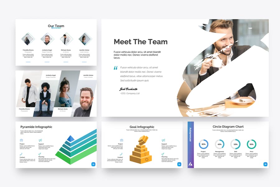 创业项目商业路演keynote演示模板 - 顶尖PPT